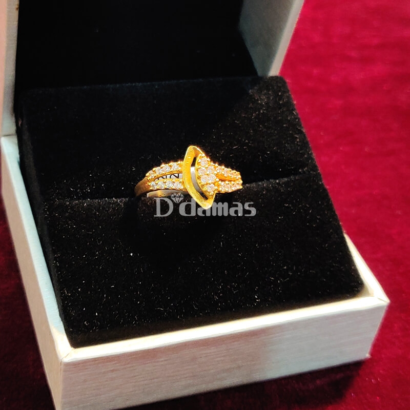 Micro Gold Plated Filigree Design Ladies Finger Ring | idusem.idu.edu.tr